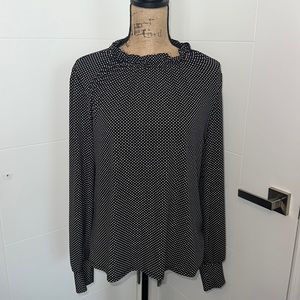 Polka dot blouse